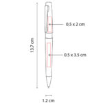 SH 7000 G - BOLÍGRAFO LIVRARIA GRIS (GRIS / ALUMINIO) - Imagen 3