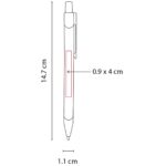 SH 8600 OX - BOLÍGRAFO DUNY GRIS OXFORD (GRIS OXFORD / ALUMINIO) - Imagen 2