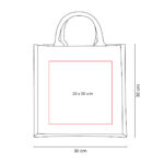 SIN 006 BE - BOLSA OLIVIER BEIGE (BEIGE / YUTE / CANVAS / ALGODON) - Imagen 5
