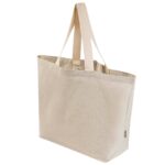 SIN 008 BE - BOLSA ZEDER BEIGE (BEIGE / ALGODON RECICLADO) - Imagen 6