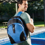 SIN 010 AJ - MOCHILA VICTORY AZUL JASPEADO (AZUL JASPEADO / POLIESTER) - Imagen 4