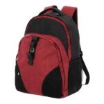SIN 010 RJ - MOCHILA VICTORY ROJO JASPEADO (ROJO JASPEADO / POLIESTER)