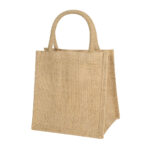 SIN 015 BE - BOLSA MINI BOIS (BEIGE / YUTE) - Imagen 6