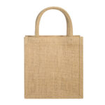 SIN 015 BE - BOLSA MINI BOIS (BEIGE / YUTE) - Imagen 2