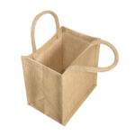 SIN 015 BE - BOLSA MINI BOIS (BEIGE / YUTE) - Imagen 3