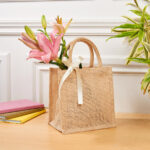 SIN 015 BE - BOLSA MINI BOIS (BEIGE / YUTE) - Imagen 4