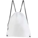 SIN 021 B - BOLSA-MOCHILA PRISMA BLANCO (BLANCO / POLIESTER)