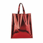 SIN 047 R - BOLSA CARNAVAL ROJO (ROJO / NON WOVEN METALIZADO)