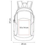 SIN 074 R - MOCHILA CITARUM ROJO (ROJO / POLIESTER) - Imagen 4