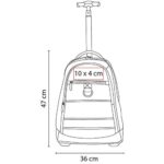 SIN 076 N - MOCHILA TROLLEY KRONBERG NEGRO (NEGRO / POLIESTER) - Imagen 7