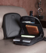SIN 084 N - MOCHILA YANGZY (NEGRO / POLIESTER / POLIURETANO) - Imagen 3