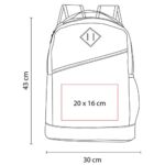 SIN 096 R - MOCHILA WALLY ROJO (ROJO / POLIESTER) - Imagen 2