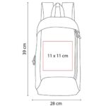 SIN 098 R - MOCHILA AUNAT ROJO (ROJO / POLIESTER) - Imagen 2