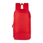 SIN 098 R - MOCHILA AUNAT ROJO (ROJO / POLIESTER)