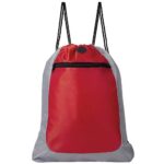 SIN 102 R - BOLSA-MOCHILA SUNET ROJO (ROJO / POLIESTER)