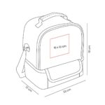 SIN 110 N - LONCHERA REIKA NEGRO (NEGRO / POLIESTER / ACETATO DE VINILO DE POLIETILENO) - Imagen 4