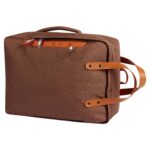 SIN 115 C - MOCHILA-PORTAFOLIO DARO (CAFE / POLIESTER) - Imagen 4