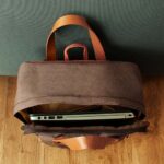 SIN 115 C - MOCHILA-PORTAFOLIO DARO (CAFE / POLIESTER) - Imagen 7
