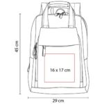 SIN 116 A - MOCHILA MASAI AZUL (AZUL / POLIESTER) - Imagen 3