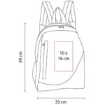 SIN 120 A - MOCHILA MAURITANIA AZUL (AZUL / POLIESTER) - Imagen 2
