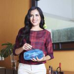 SIN 128 A - COSMETIQUERA SELLA AZUL (AZUL / PVC) - Imagen 2