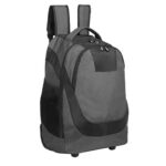 SIN 143 N - MOCHILA TROLLEY POLUX (GRIS / POLIESTER)