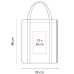 SIN 146 A - BOLSA MILDURA AZUL (AZUL / NON WOVEN) - Imagen 2