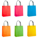 SIN 147 P - BOLSA BAGGARA ROSA (ROSA / NON WOVEN LAMINADO) - Imagen 4
