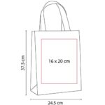 SIN 147 P - BOLSA BAGGARA ROSA (ROSA / NON WOVEN LAMINADO) - Imagen 3