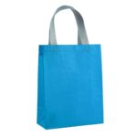 SIN 147 A - BOLSA BAGGARA AZUL (AZUL / NON WOVEN LAMINADO)