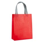 SIN 147 R - BOLSA BAGGARA ROJO (ROJO / NON WOVEN LAMINADO)