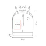 SIN 148 G - MOCHILA KEIT GRIS (GRIS / POLIESTER) - Imagen 3
