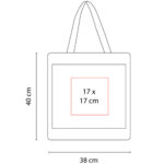 SIN 158 BE - BOLSA LEIRIA (BEIGE / YUTE / ALGODON) - Imagen 3