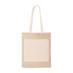 SIN 158 BE - BOLSA LEIRIA (BEIGE / YUTE / ALGODON)