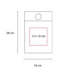 SIN 164 R - BOLSA AKUMAL ROJO (ROJO / NON WOVEN) - Imagen 2