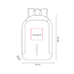 SIN 195 N - MOCHILA KONGUR (NEGRO / POLIESTER) - Imagen 5