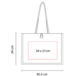 SIN 198 V - BOLSA BALLARAT VERDE (VERDE / YUTE) - Imagen 3