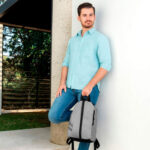 SIN 205 G - MOCHILA TROGIR GRIS (GRIS / POLIESTER) - Imagen 3