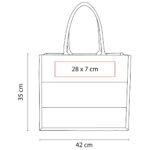 SIN 207 BE - BOLSA BOAT (BEIGE / YUTE) - Imagen 4