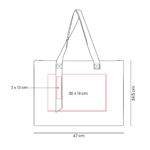SIN 214 A - BOLSA MAXINA AZUL (AZUL / PLASTICO PVC / POLIESTER) - Imagen 4