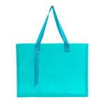 SIN 214 A - BOLSA MAXINA AZUL (AZUL / PLASTICO PVC / POLIESTER) - Imagen 2