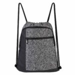 SIN 217 G - BOLSA-MOCHILA IZELA (GRIS / POLIESTER / PVC) - Imagen 5