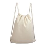 SIN 220 - BOLSA-MOCHILA LORETTO (BEIGE / ALGODON) - Imagen 5