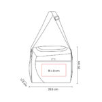 SIN 225 N - LONCHERA TIMOR NEGRO (NEGRO / POLIESTER / ALUMINIO) - Imagen 5