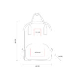 SIN 226 O - MOCHILA CERES NARANJA (NARANJA / POLIESTER) - Imagen 4