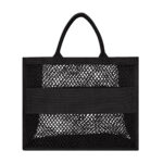 SIN 237 N - BOLSA ANTONELA NEGRO (NEGRO / YUTE / ALGODON)