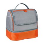 SIN 245 O - LONCHERA LEDU NARANJA (NARANJA / POLIESTER)