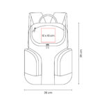 SIN 271 G - MOCHILA-HIELERA IGUAZU GRIS (GRIS / POLIESTER) - Imagen 4