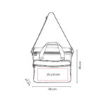 SIN 283 G - LONCHERA ALTIMA (GRIS / POLIESTER) - Imagen 4