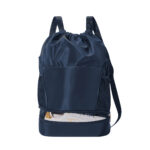 SIN 286 A - BOLSA-MOCHILA TASKA AZUL (AZUL / POLIESTER) - Imagen 3